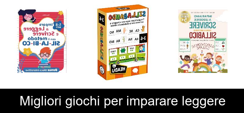 Migliori giochi per imparare leggere