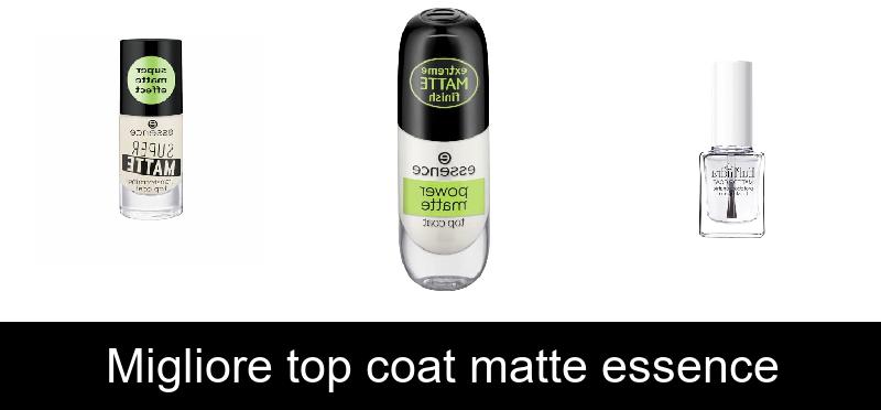 Migliore top coat matte essence