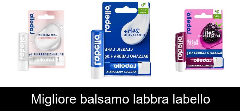 Migliore balsamo labbra labello