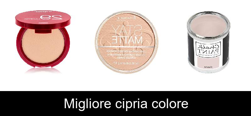 Migliore cipria colore