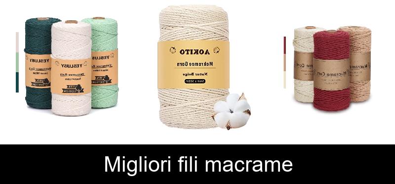 Migliori fili macrame