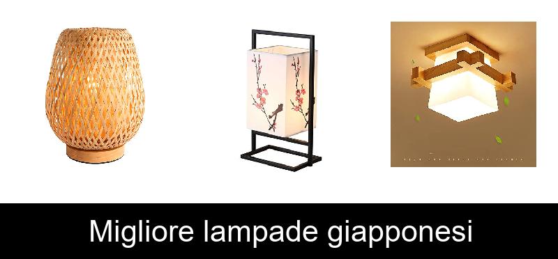 Migliore lampade giapponesi