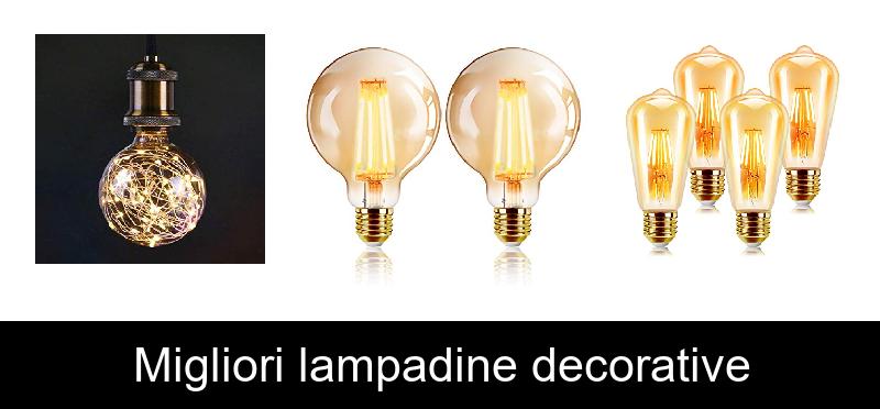 Migliori lampadine decorative