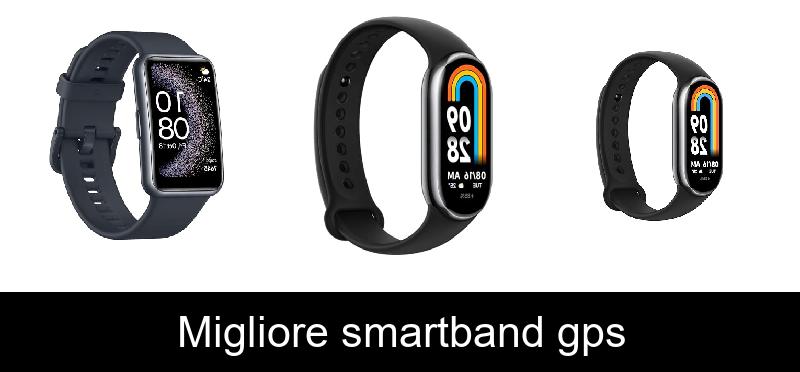 Migliore smartband gps