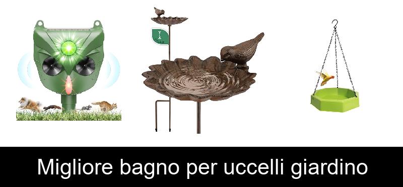 Migliore bagno per uccelli giardino