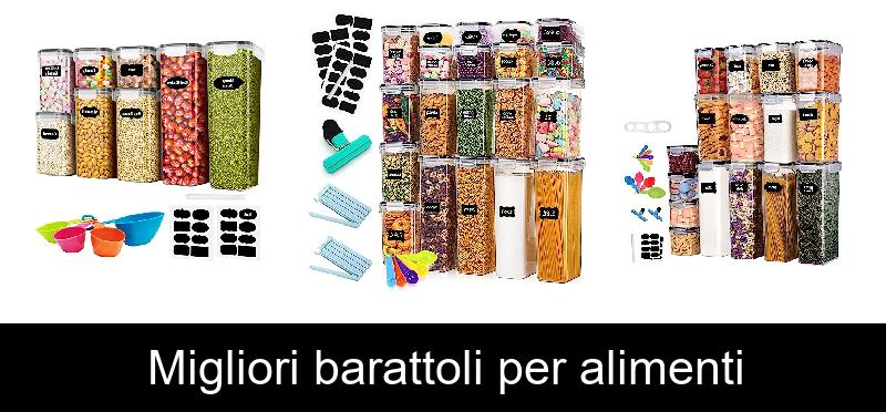 Migliori barattoli per alimenti