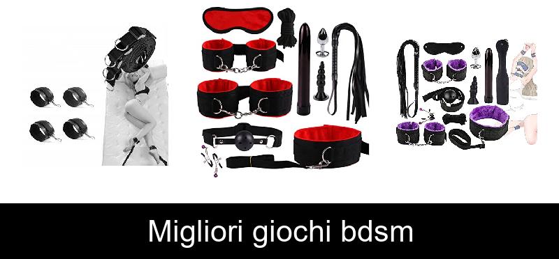 Migliori giochi bdsm