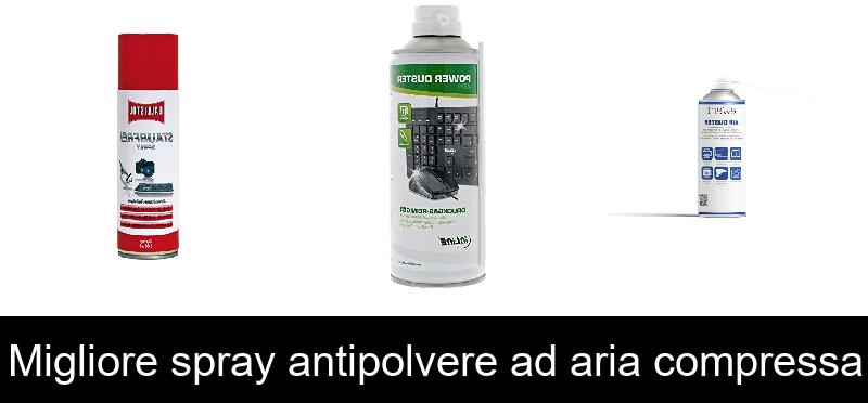 Migliore spray antipolvere ad aria compressa