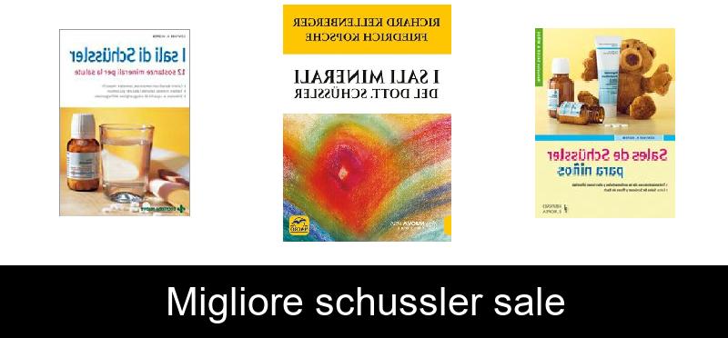 Migliore schussler sale