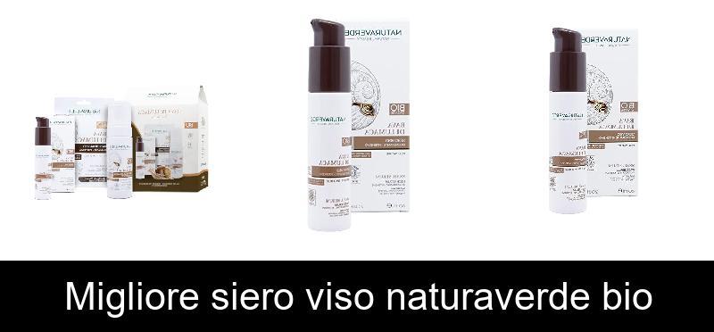 Migliore siero viso naturaverde bio