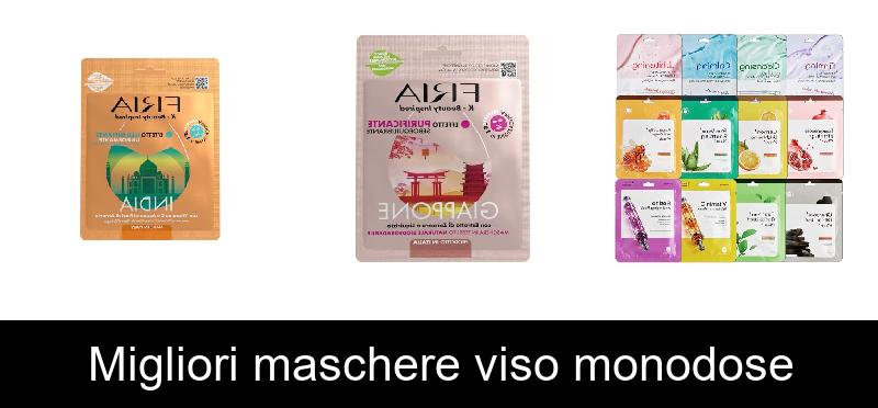 Migliori maschere viso monodose