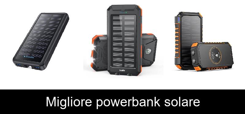 Migliore powerbank solare